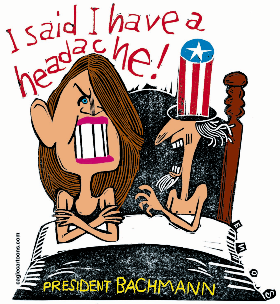  THE BACHMANN HEADACHE by Randall Enos