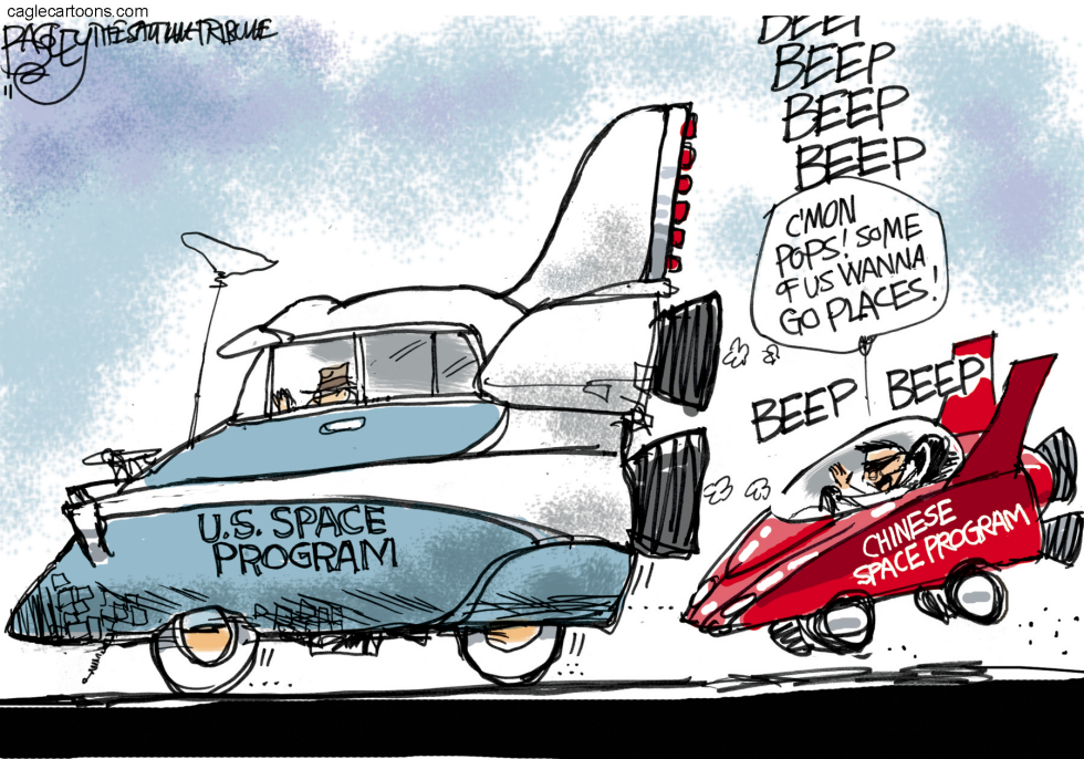  THE SPACE AGED by Pat Bagley