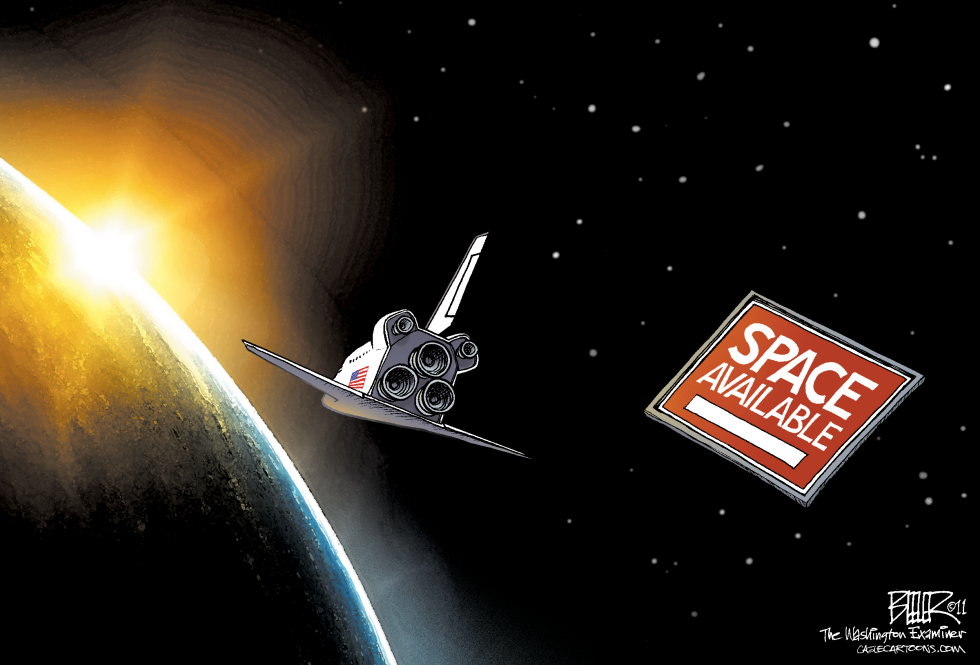 Space Shuttle Retires COLOR