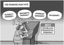 THE MIGRAINE MOM VOTE by R.J. Matson
