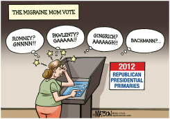 THE MIGRAINE MOM VOTE by R.J. Matson