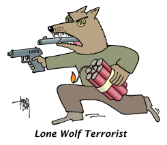 LONE WOLF TERRORIST by Arend Van Dam