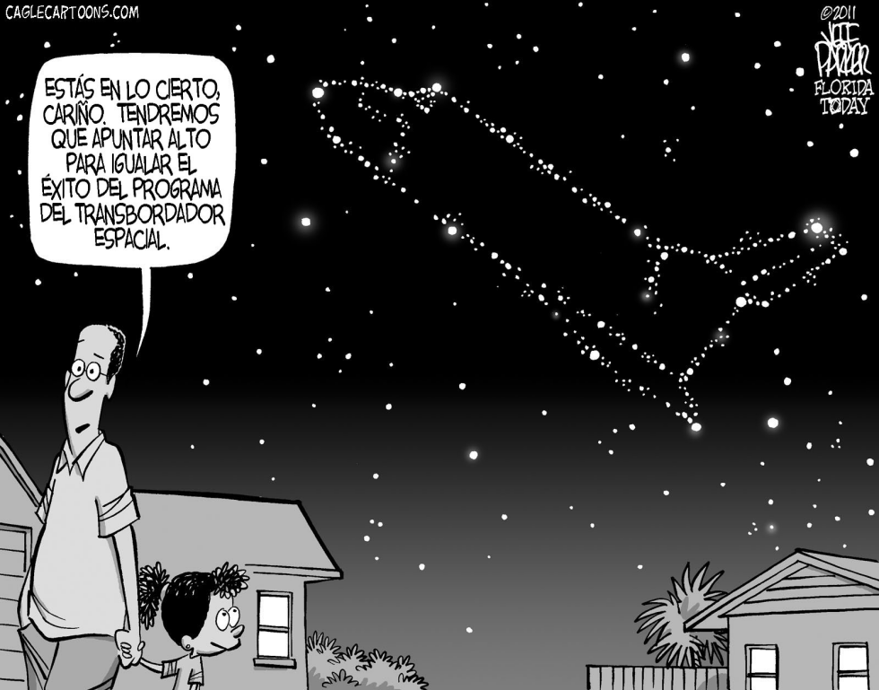 El lugar de los Transbordadores entre las Estrellas
