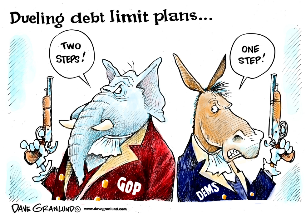 Dueling debt limt plans