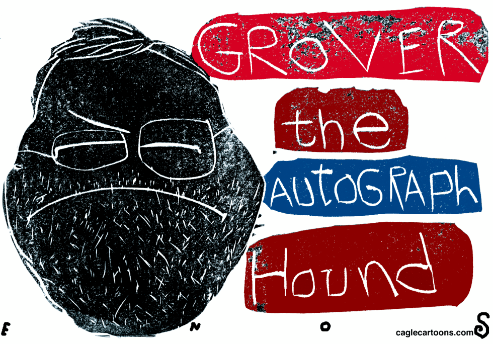  GROVER NORQUIST  by Randall Enos