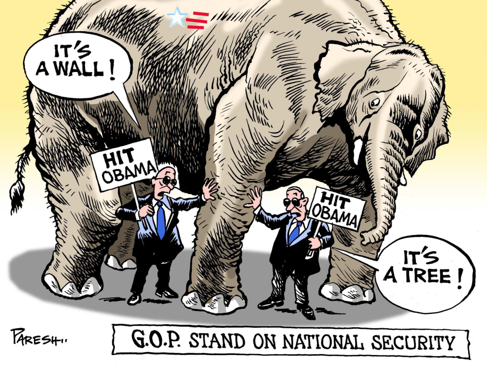 Republican stand COLOR