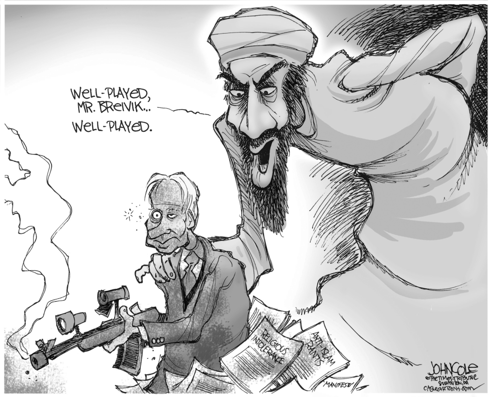 Norway killings BW