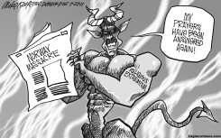 NORWAY MASSACRE by Mike Keefe