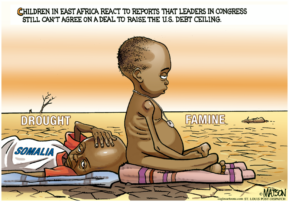 Famine In Somalia-COLOR