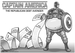 CAPTAIN AMERICA by R.J. Matson