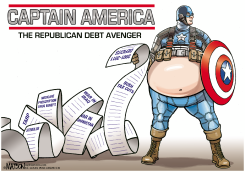 CAPTAIN AMERICA by R.J. Matson