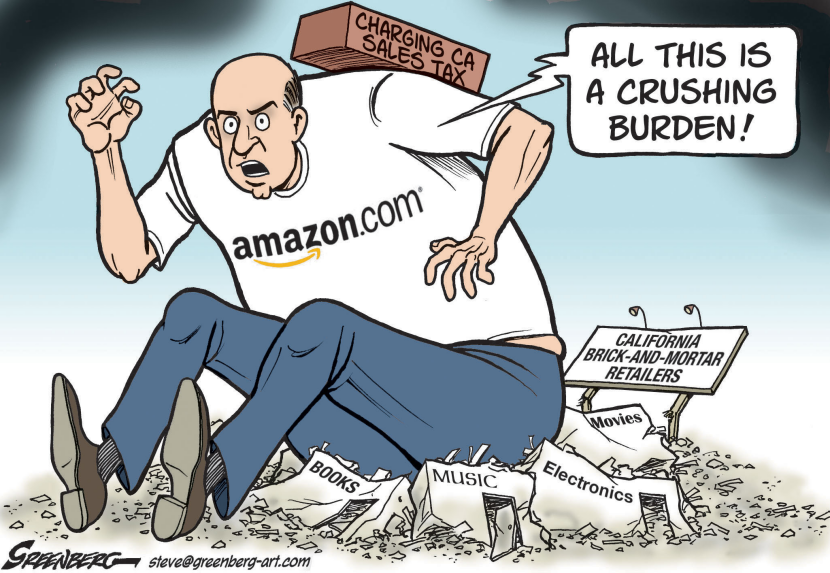 Amazon sales tax Calif