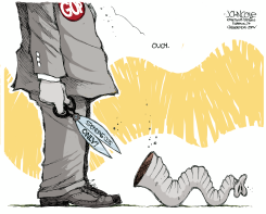 GOP SPENDING CUTS  by John Cole
