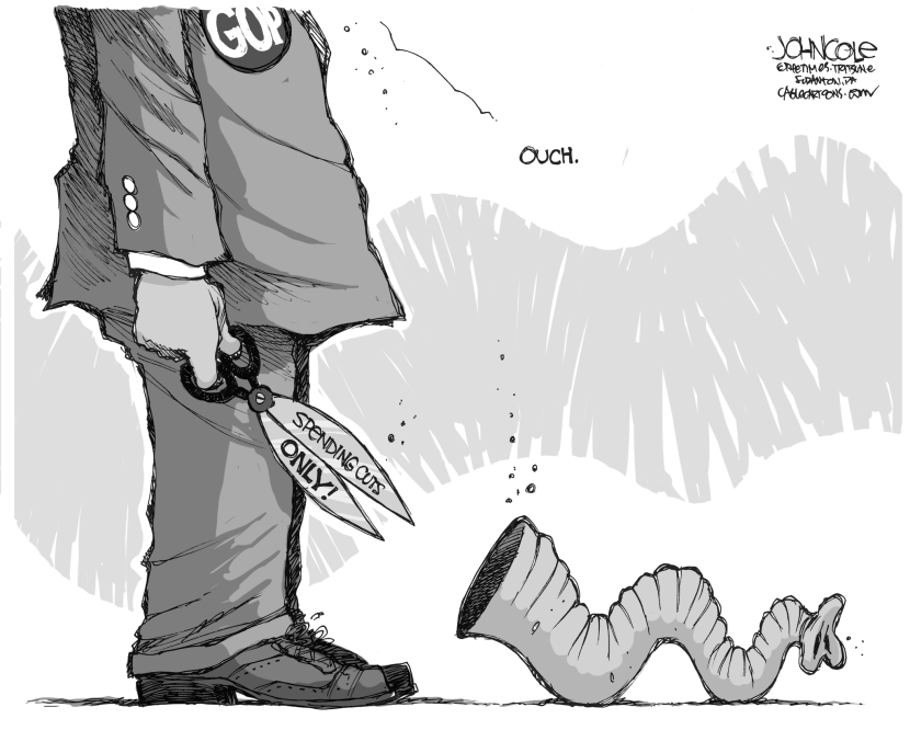 GOP spending cuts BW