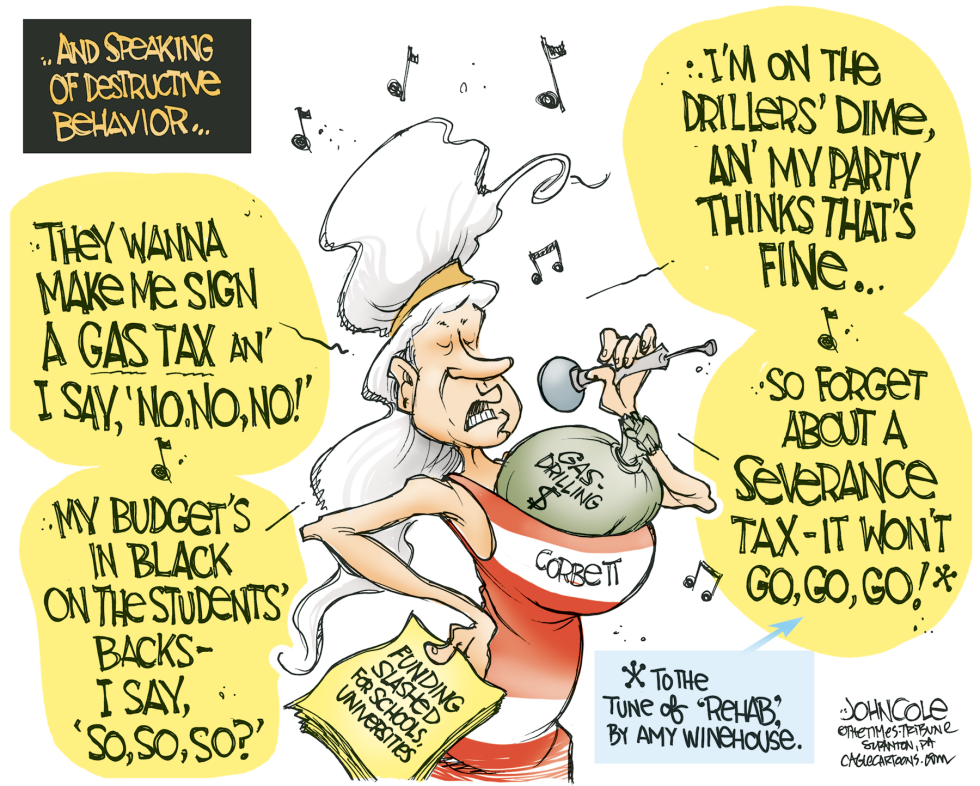 LOCAL PA -- Corbett doesnt want a Gas Tax