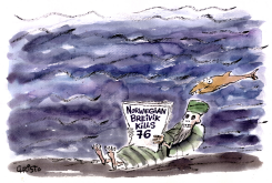 OSAMA READS THE NEWS - by Christo Komarnitski