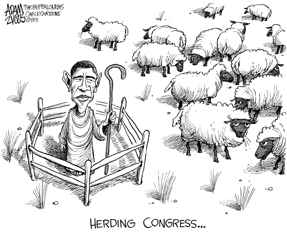  HERDING CONGRESS by Adam Zyglis