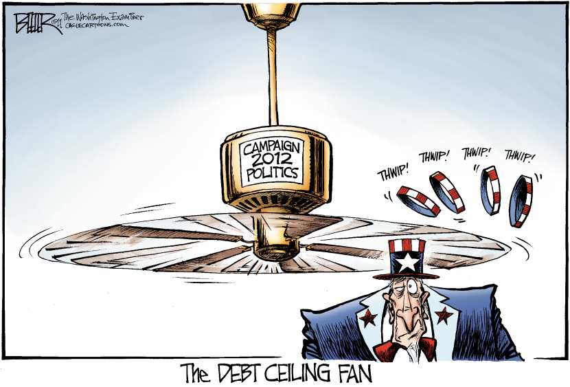 The Debt Ceiling Fan COLOR