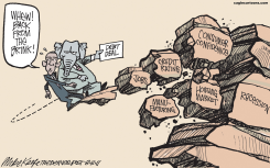 DEBT DEAL  by Mike Keefe