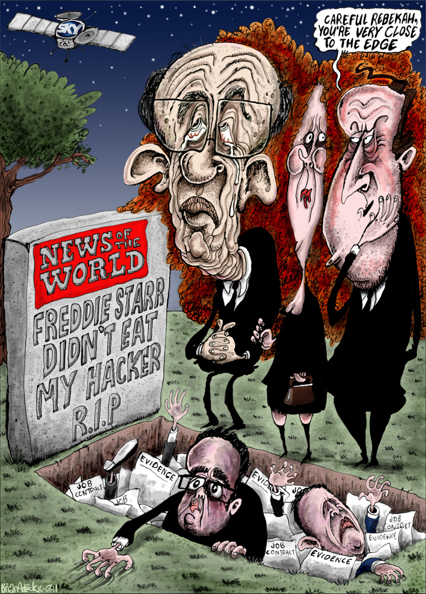 Death of The News Of The World Newspaper