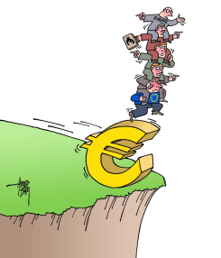EUROPE LEADERS IRRESOLUTE by Arend Van Dam