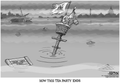 HOW THIS TEA PARTY ENDS by R.J. Matson