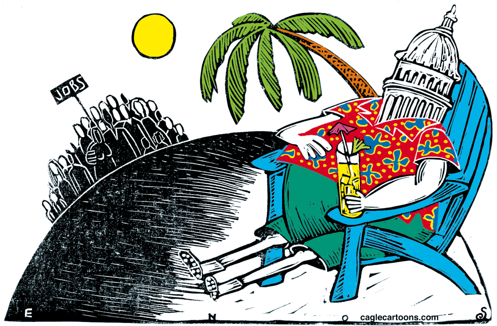  CONGRESS VACATION TIME  by Randall Enos