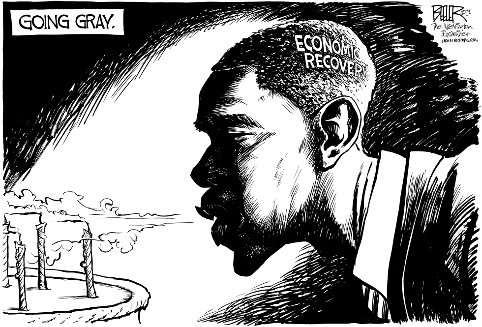 Obama Going Gray