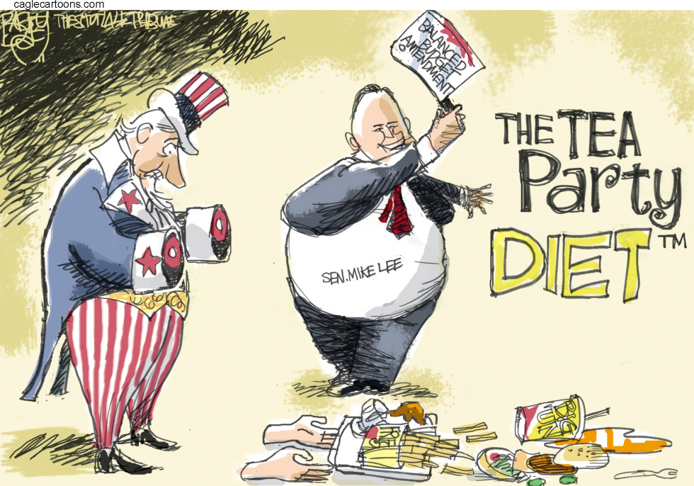  BALANCED BUDGET BOLOGNA by Pat Bagley