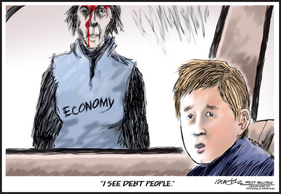 I see debt people