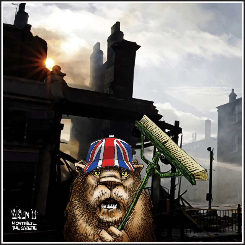 London cleans up