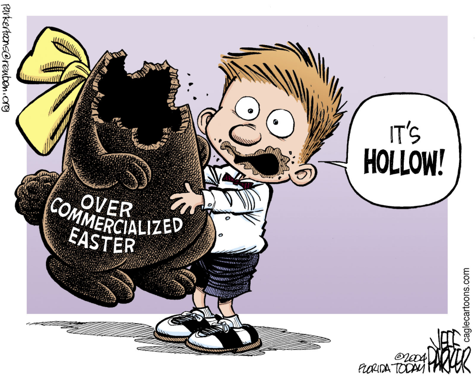  OVER- COMMERCIALIZED EASTER  by Parker