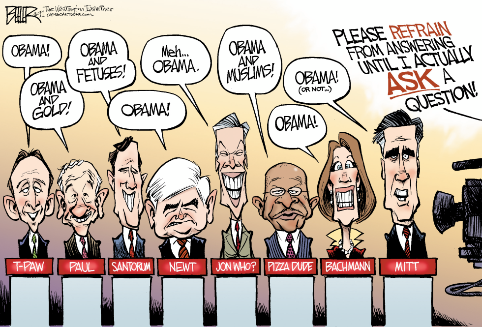 The Iowa GOP Debate COLOR