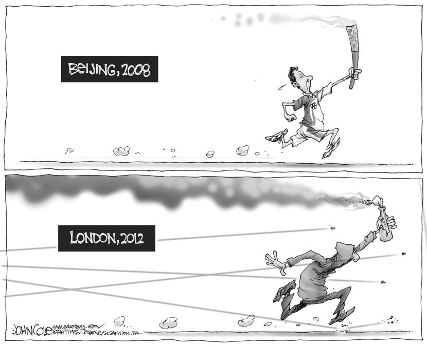 London Olympics BW
