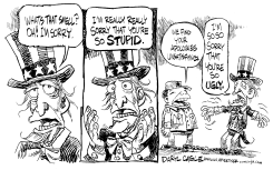 SO SORRY by Daryl Cagle