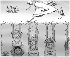 THE TEXAS MIRACLE BW by John Cole
