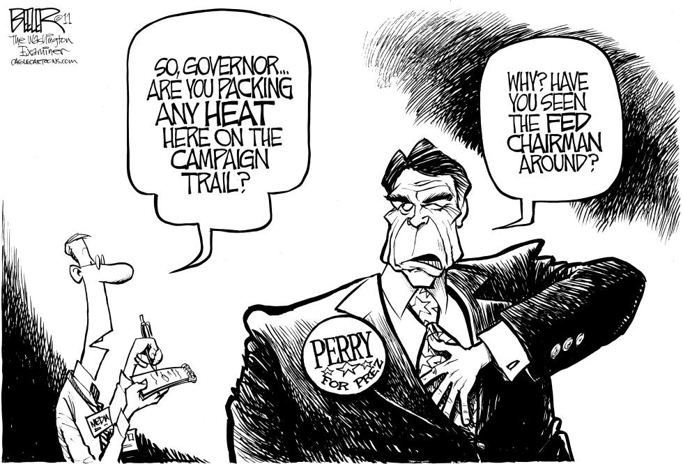 Rick Perry Packing Heat