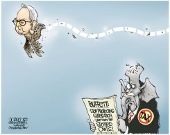 WARREN BUFFETT AND TAXES  by John Cole