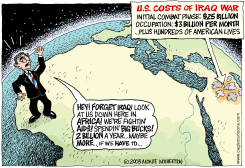  BUSH IN AFRICA by Monte Wolverton