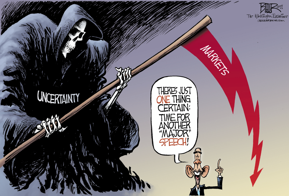  THE GRIM SPEAKER by Nate Beeler