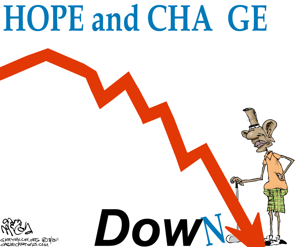 Obamas Dow COLOR
