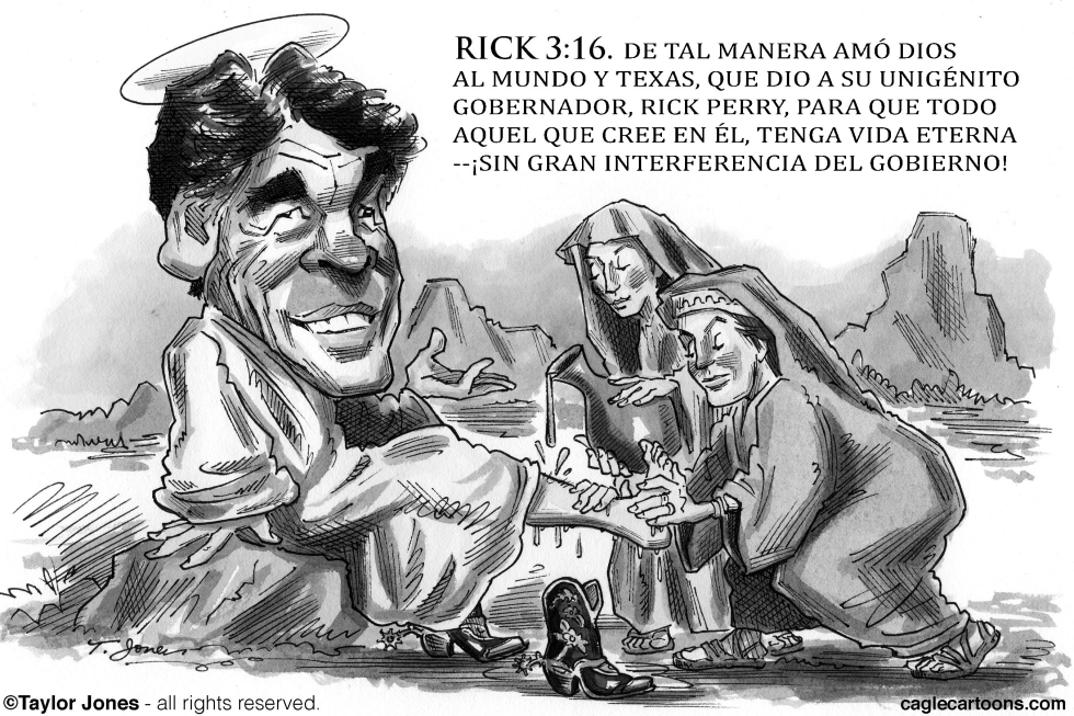  EL EVANGELIO SEGUN RICK PERRY by Taylor Jones