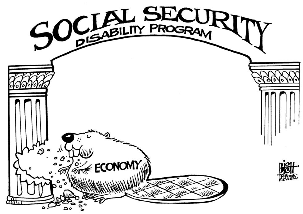 SOCIAL SECURITY AND THE ECONOMY, B/W