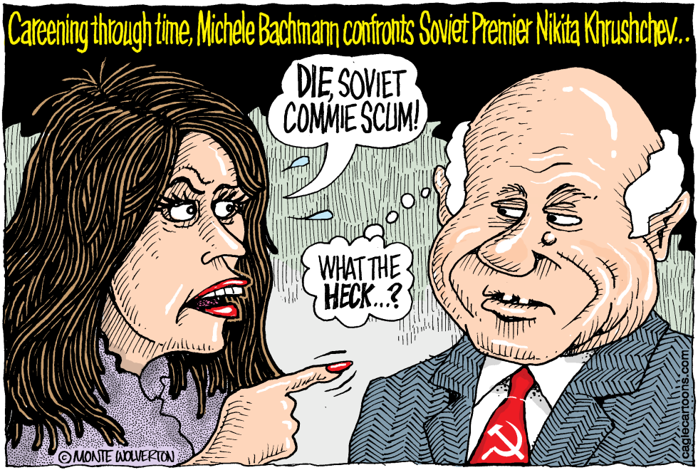 Bachmann and the Rising Soviet Union COLOR