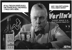 LOCAL MO-LT GOVERNOR PETER KINDER AND THE STRIPPER by R.J. Matson