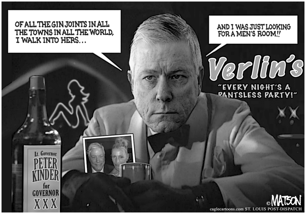Local MO-Lt Governor Peter Kinder and the Stripper
