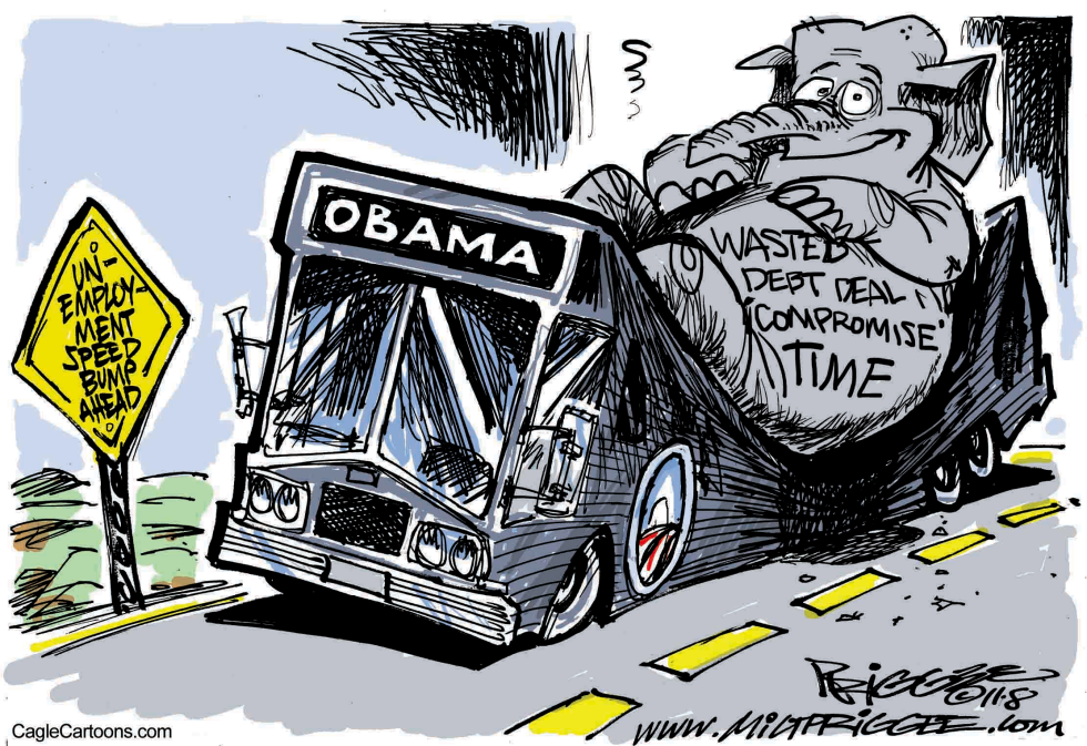  COMPROMISE EXPRESS by Milt Priggee