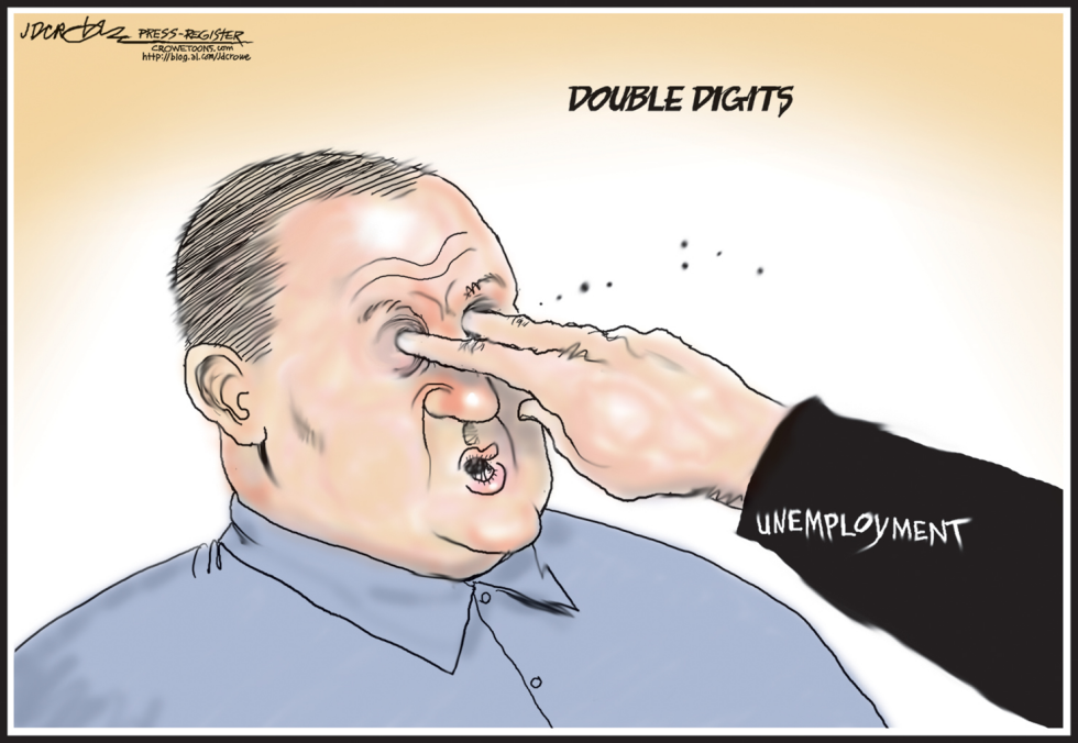 Double digit unemployment
