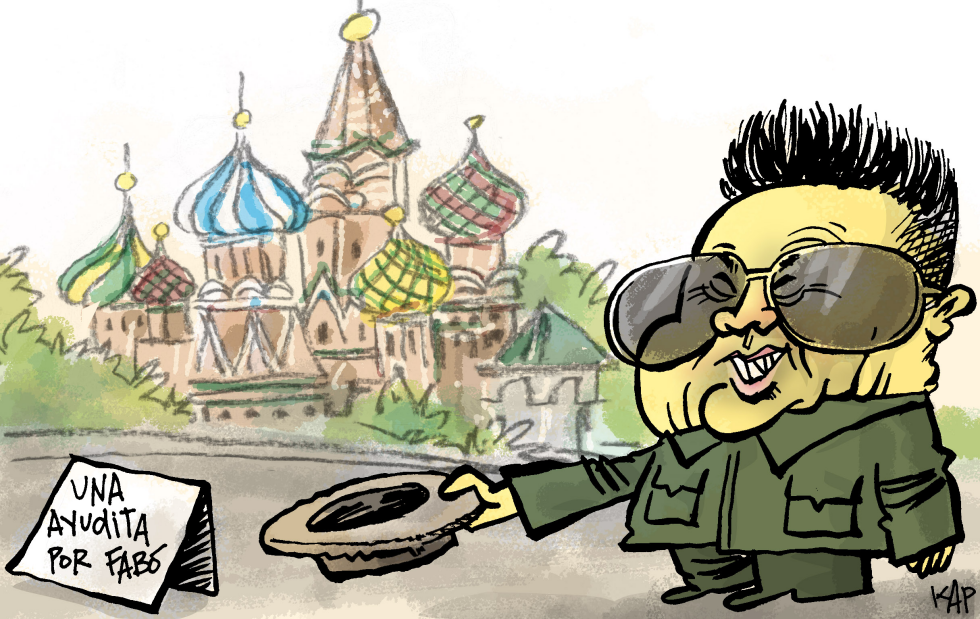 Kim Jong-il en Rusia