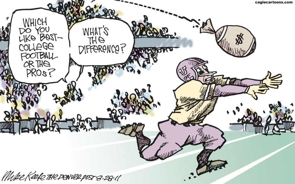 College Football Scandals COLOR